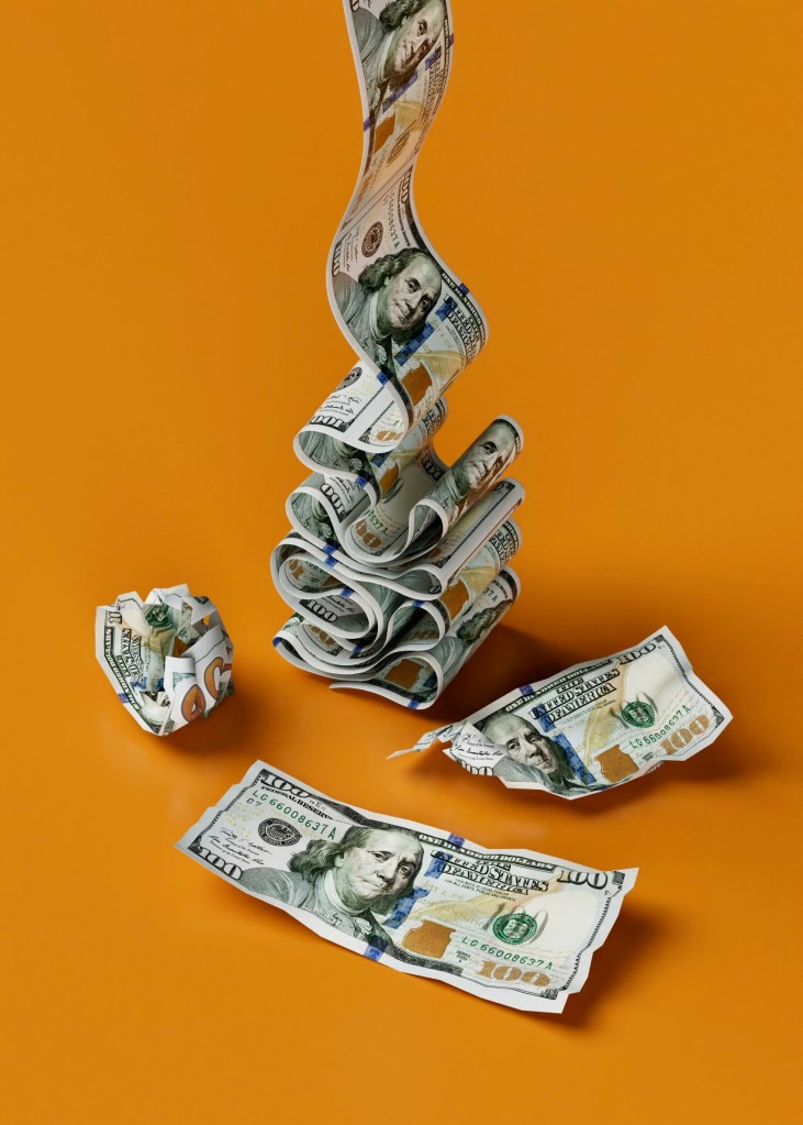 small amounts invested over time coming together to make one large sum